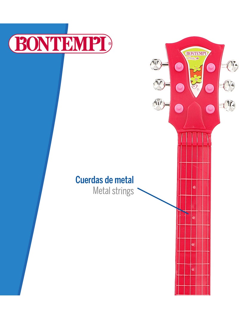 Chitarra elettrica giocattolo rock rosa e rossa 56 cm bontempi N/D - Kiabi