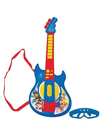 Chitarra elettronica luminosa con microfono di Paw Patrol in forma di occhiali