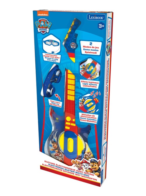 Chitarra elettronica luminosa con microfono di Paw Patrol in forma di occhiali - Kiabi