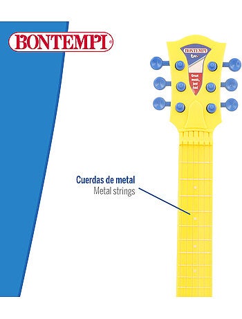 Chitarra rock elettrica giocattolo 56 cm bontempi
