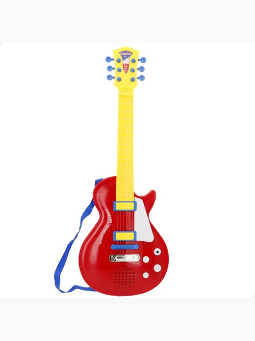 Chitarra rock elettrica giocattolo 56 cm bontempi - Kiabi