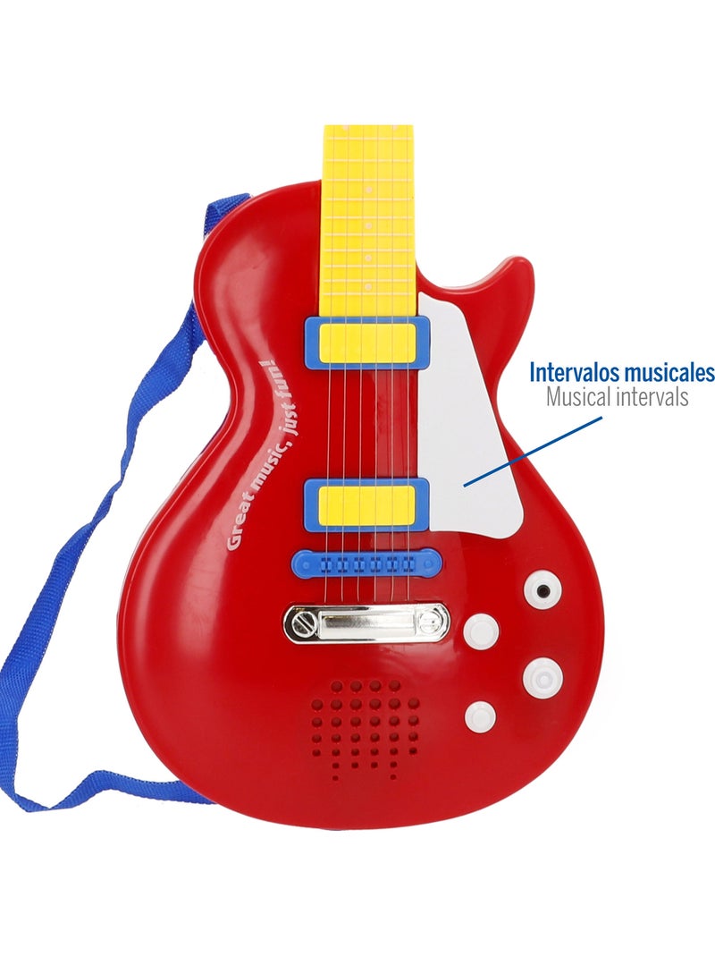 Chitarra rock elettrica giocattolo 56 cm bontempi N/D - Kiabi