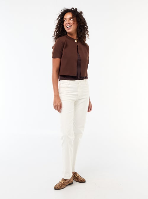 Chiusura con gioiello dorato al collo - Kiabi