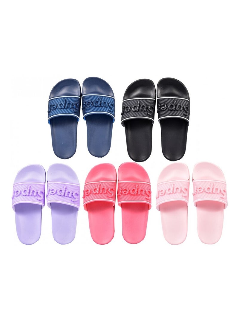 Ciabatta Donna Blu marino - Kiabi