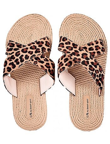 Ciabatta donna LEOPARD