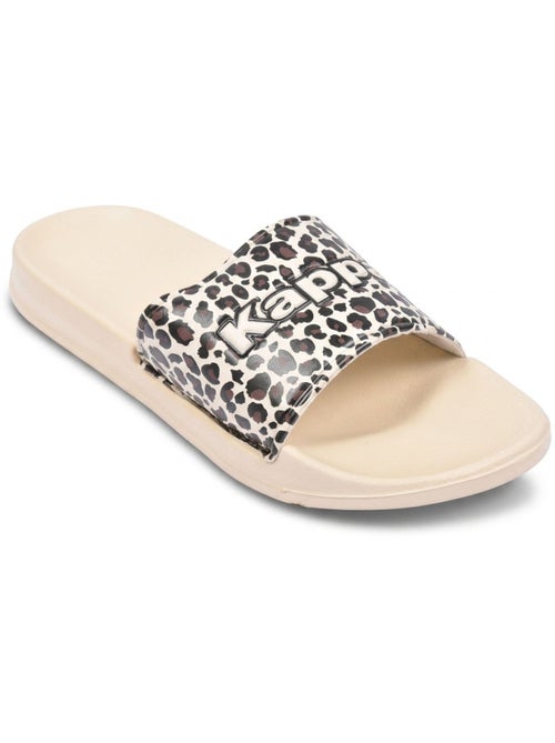 Ciabatta Donna Piscina Glitter Glossy Leopardo KAPPA - Kiabi Ciabatta Donna Piscina Glitter Glossy Leopardo KAPPA - Kiabi