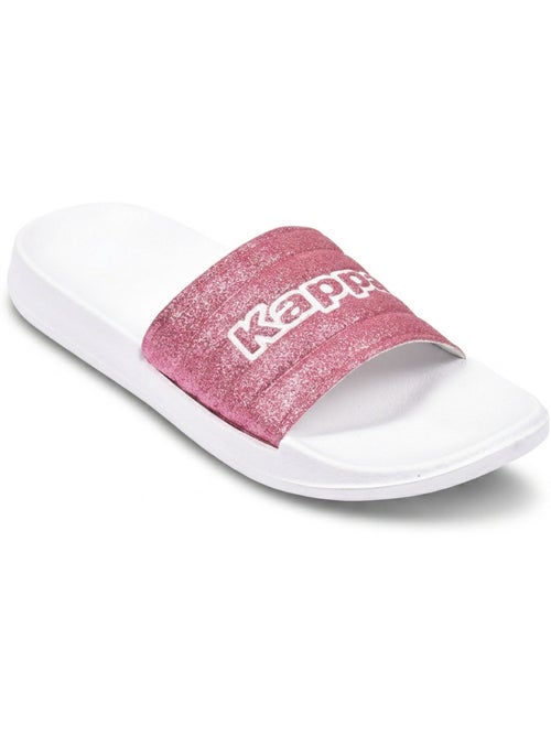 Ciabatta Donna Piscina Glitter Glossy Leopardo KAPPA - Kiabi Ciabatta Donna Piscina Glitter Glossy Leopardo KAPPA - Kiabi