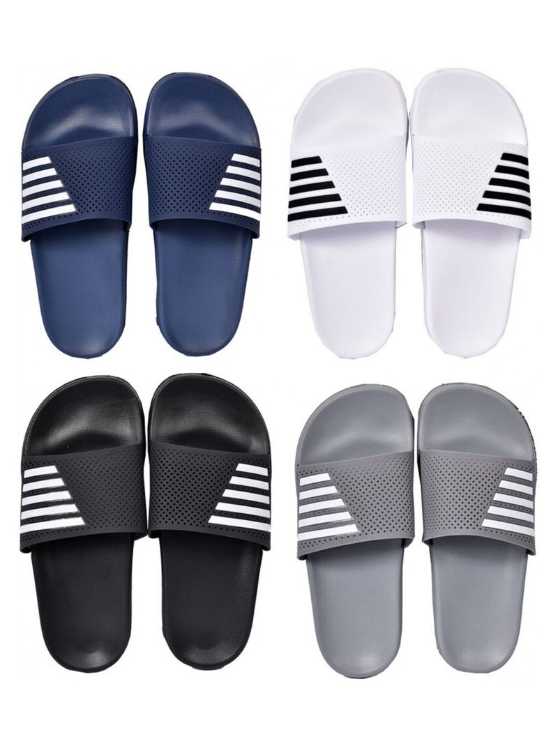 Ciabatta Uomo antiscivolo Blu marino - Kiabi