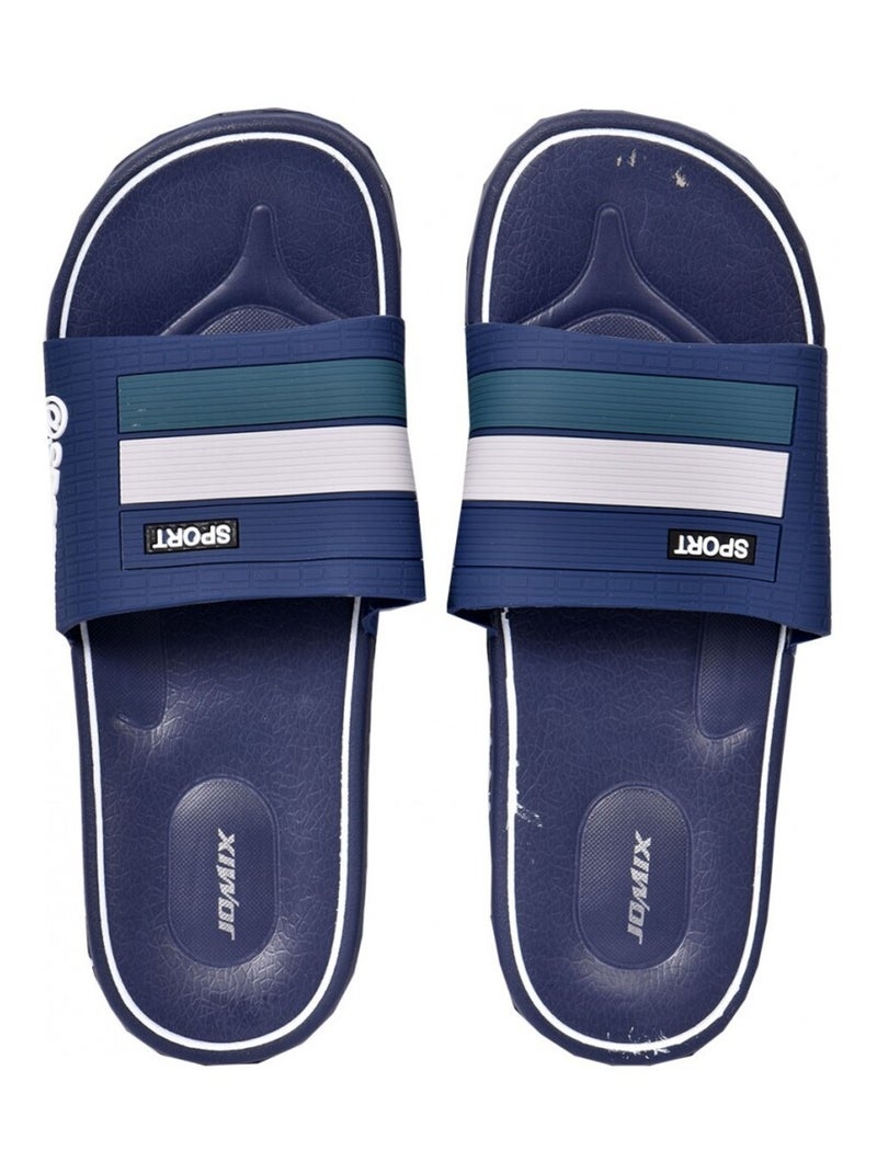 Ciabatta Uomo antiscivolo Blu marino - Kiabi