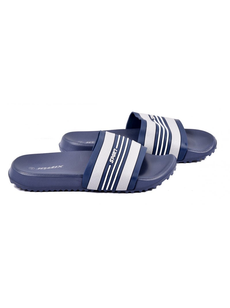 Ciabatta Uomo Blu Grigio Blu - Kiabi