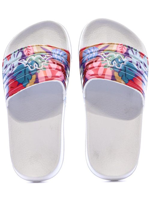 Ciabatte Bambina Kappa con Fiori e Logo - Kiabi