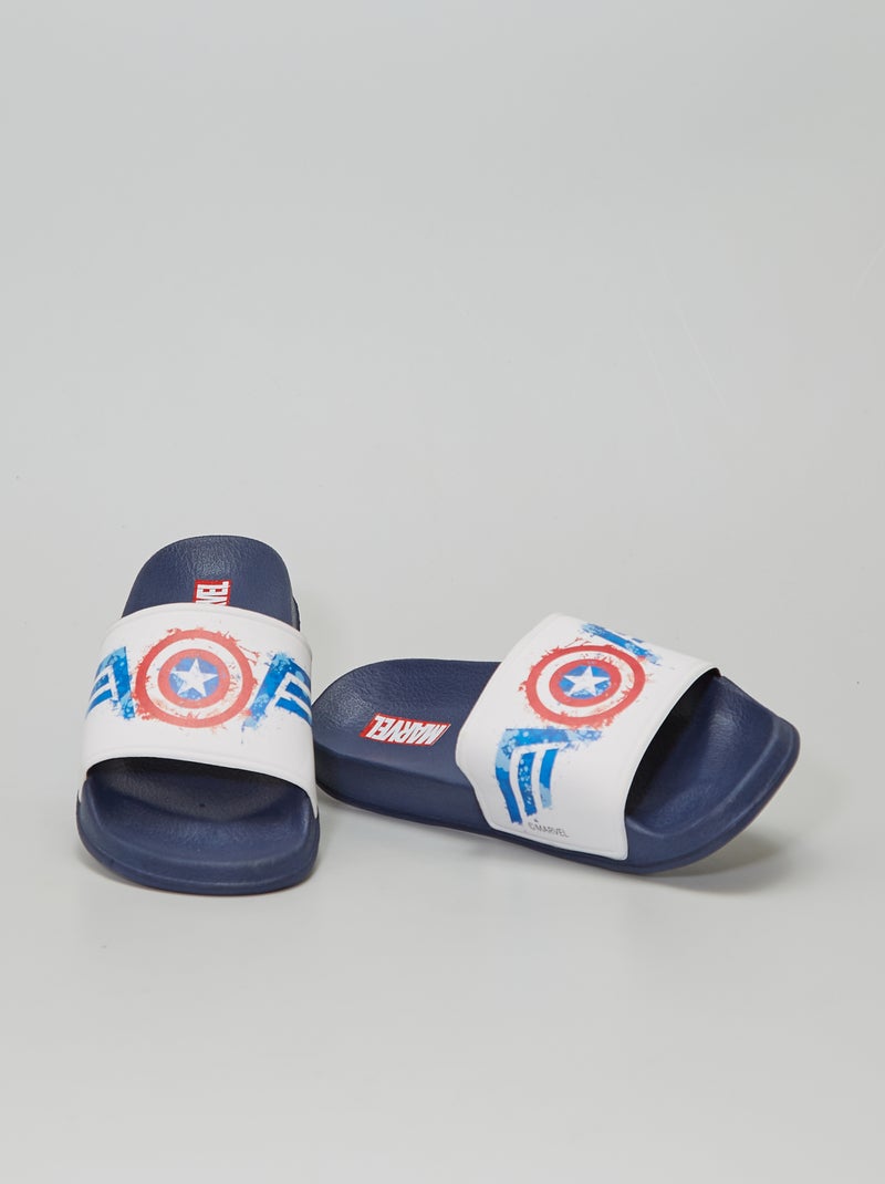 Ciabatte 'Captain America' bianco - Kiabi