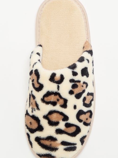 Ciabatte con stampa leopardata - Kiabi Ciabatte con stampa leopardata - Kiabi