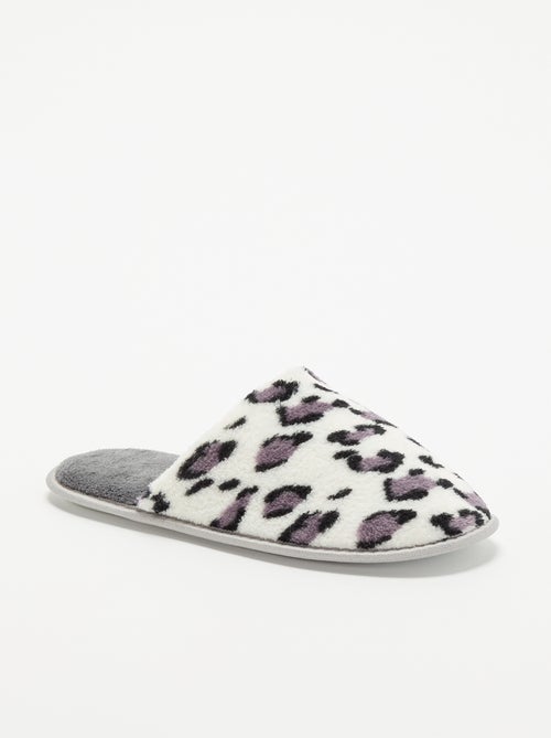 Ciabatte con stampa leopardata - Kiabi Ciabatte con stampa leopardata - Kiabi