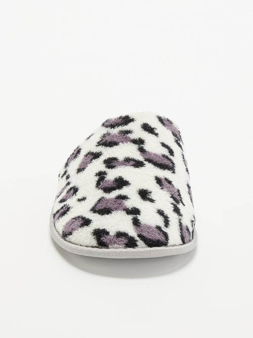 Ciabatte con stampa leopardata - Kiabi Ciabatte con stampa leopardata - Kiabi