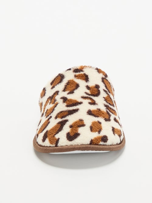 Ciabatte con stampa leopardata - Kiabi Ciabatte con stampa leopardata - Kiabi
