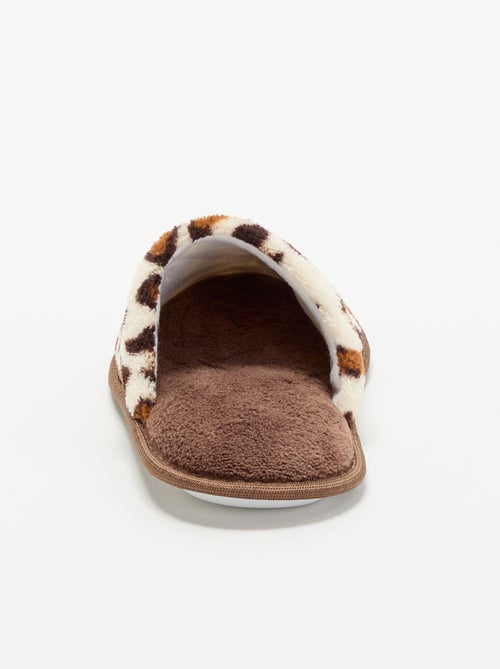 Ciabatte con stampa leopardata - Kiabi Ciabatte con stampa leopardata - Kiabi