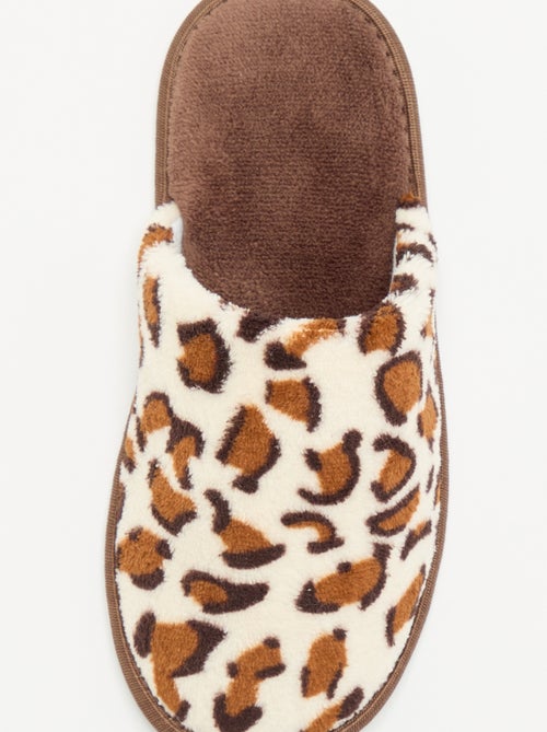 Ciabatte con stampa leopardata - Kiabi Ciabatte con stampa leopardata - Kiabi
