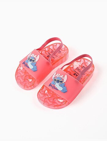 Ciabatte con stampa Stitch