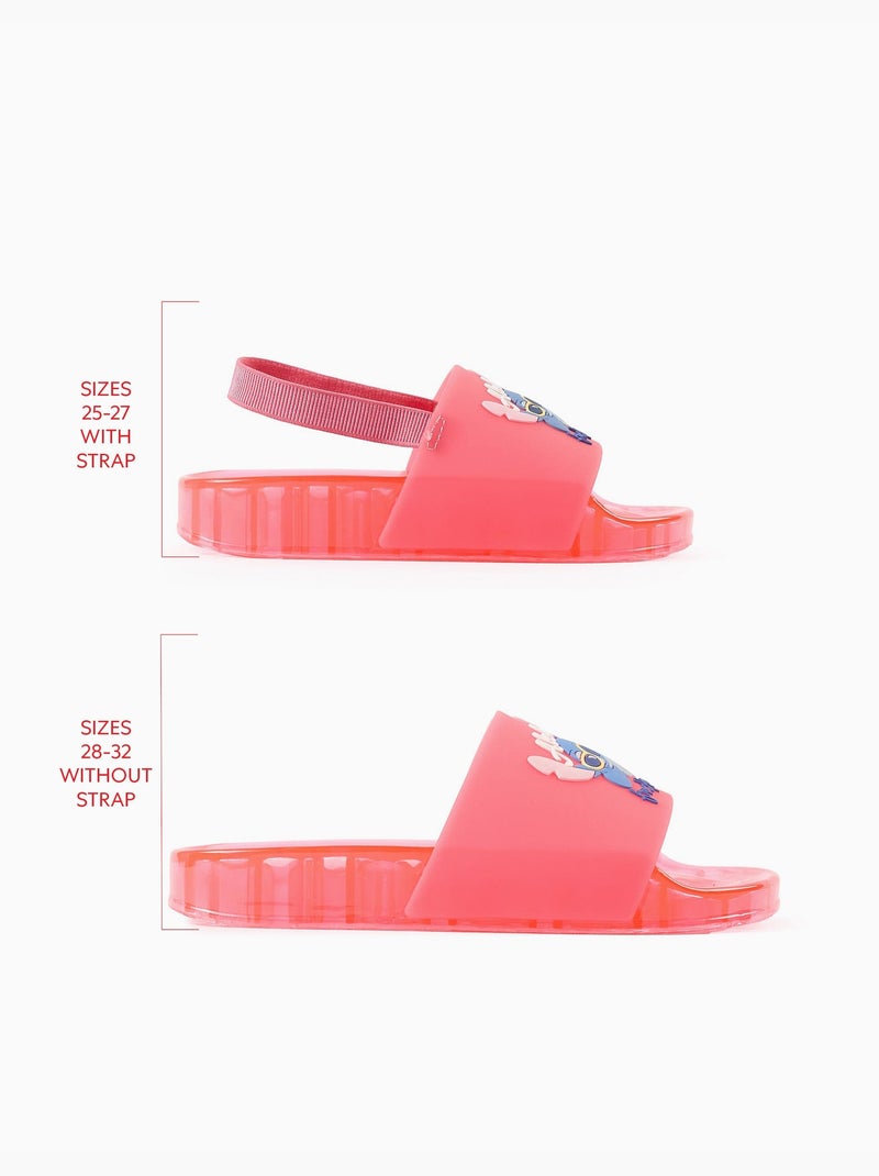 Ciabatte con stampa Stitch Rosa - Kiabi