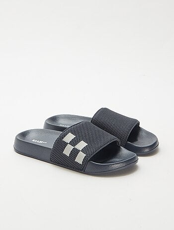 Ciabatte da piscina con fascia in mesh