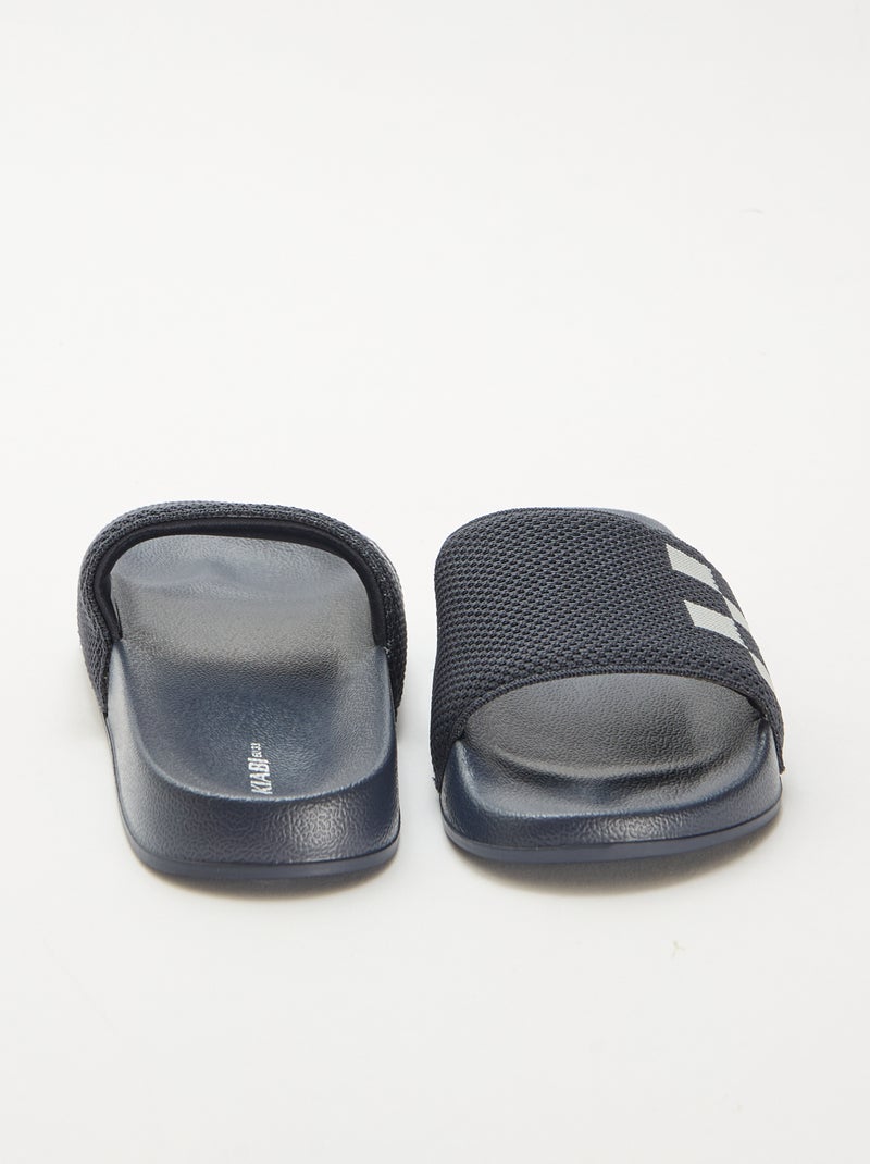 Ciabatte da piscina con fascia in mesh Blu - Kiabi