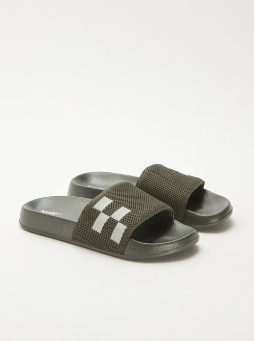 Ciabatte da piscina con fascia in mesh - Kiabi
