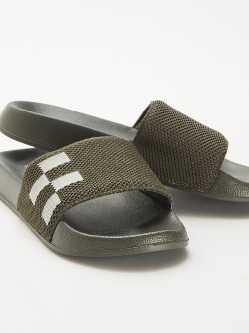 Ciabatte da piscina con fascia in mesh - Kiabi