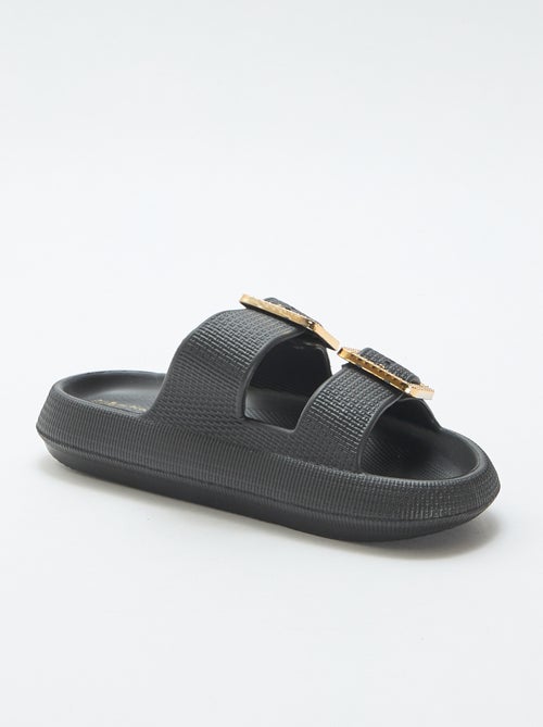 Ciabatte da piscina con fibbie in strass - Kiabi