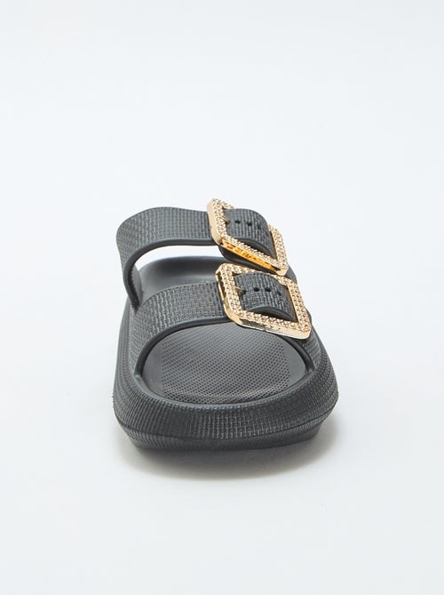 Ciabatte da piscina con fibbie in strass - Kiabi