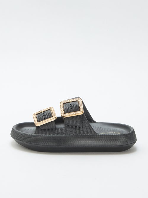 Ciabatte da piscina con fibbie in strass - Kiabi