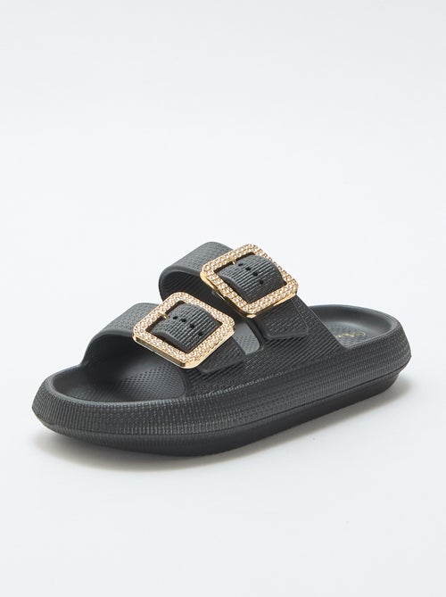 Ciabatte da piscina con fibbie in strass - Kiabi