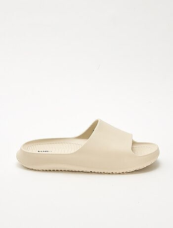 Ciabatte da piscina con zeppa