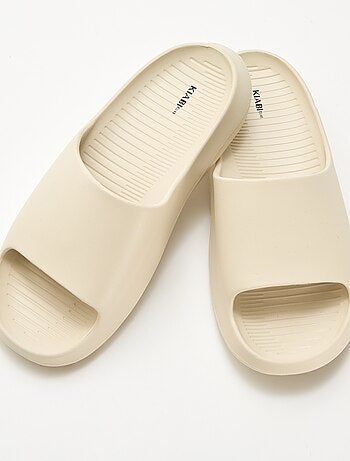 Ciabatte da piscina con zeppa