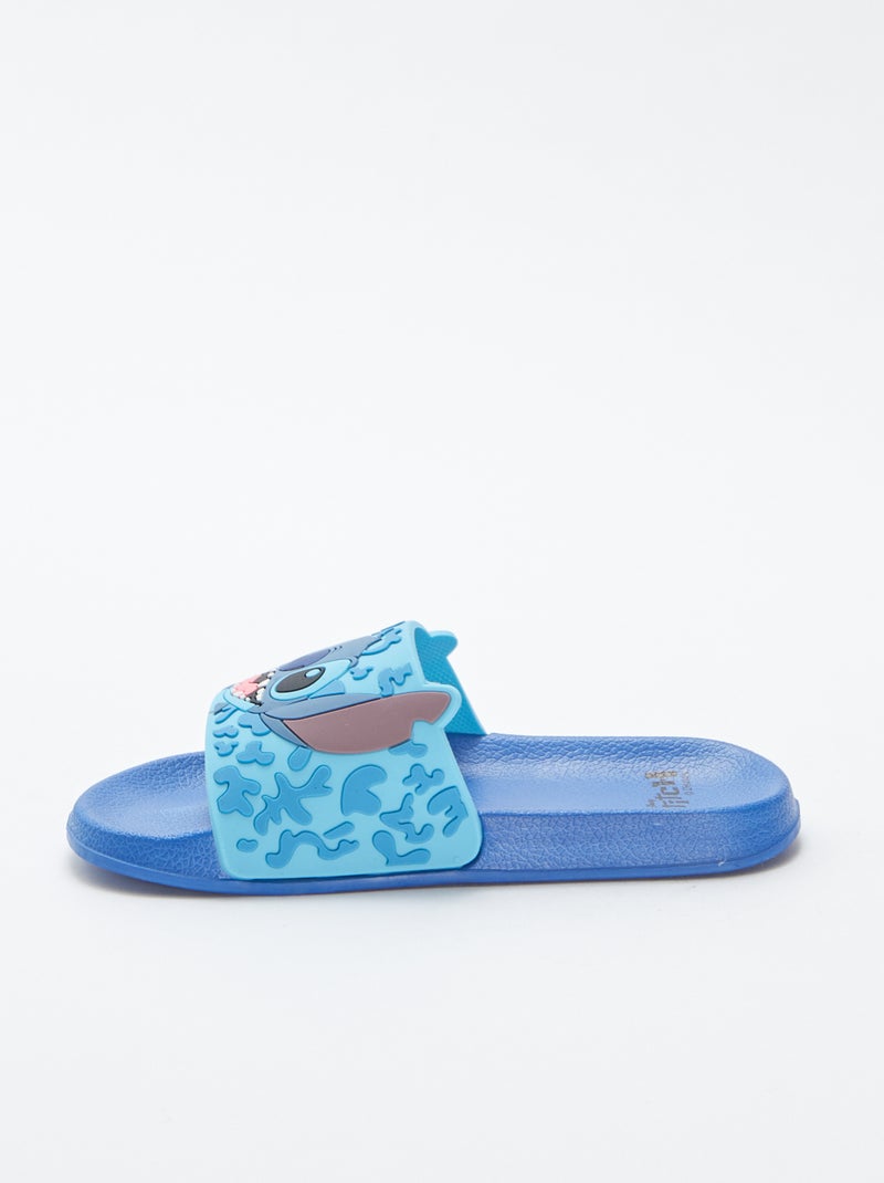 Ciabatte da piscina 'Stitch' blu - Kiabi