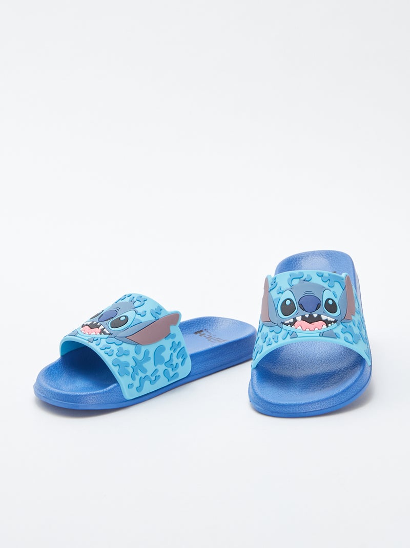 Ciabatte da piscina 'Stitch' blu - Kiabi