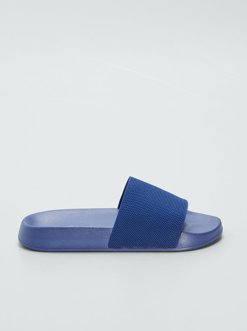 Ciabatte da piscina tinta unita BLU - Kiabi