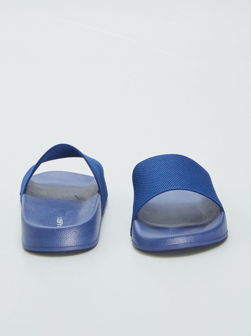 Ciabatte da piscina tinta unita BLU - Kiabi