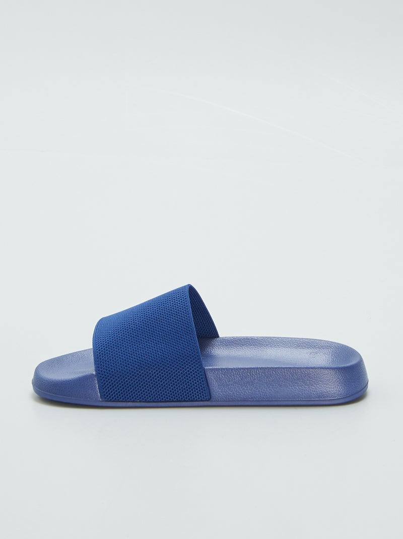 Ciabatte da piscina tinta unita BLU - Kiabi