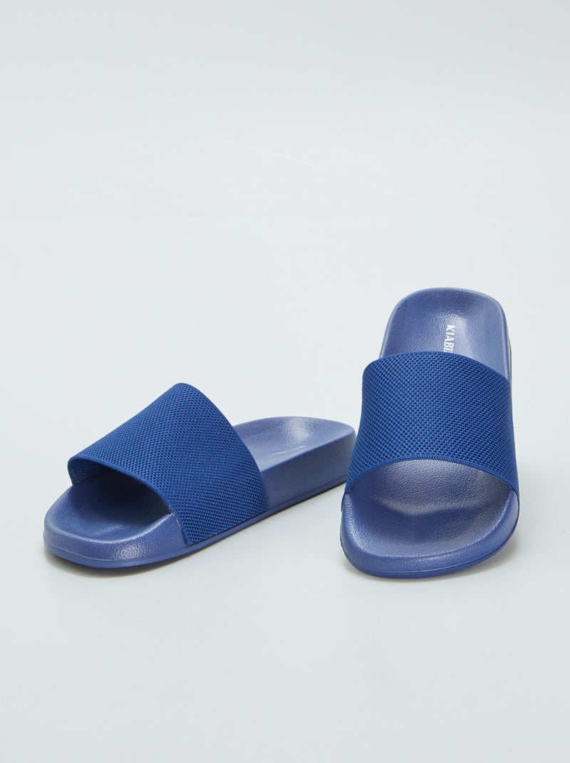 Ciabatte da piscina tinta unita BLU - Kiabi