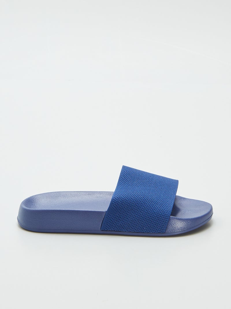 Ciabatte da piscina tinta unita BLU - Kiabi