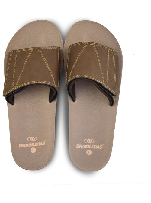 Ciabatte da piscina uomo Brasileras suola in gomma - Kiabi