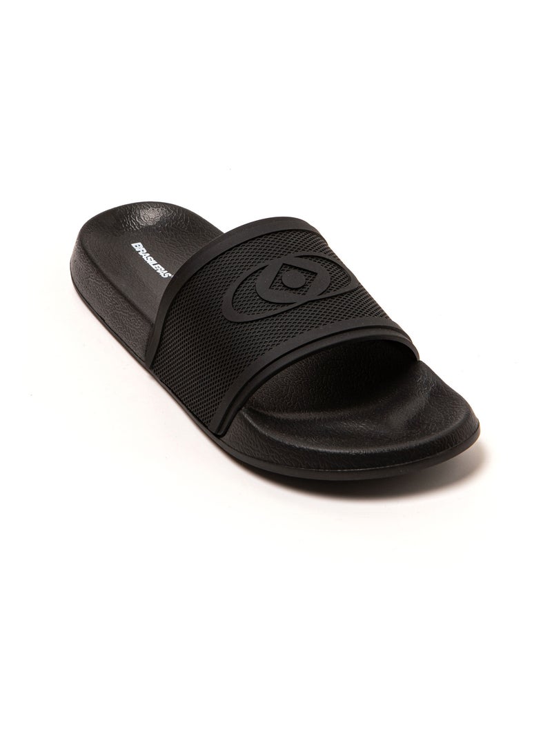 Ciabatte da piscina uomo Brasileras suola in gomma Nero - Kiabi