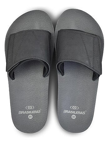 Ciabatte da piscina uomo Brasileras suola in gomma