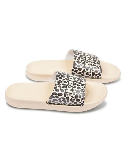 Ciabatte Donna Piscina Glitter Glossy Leopardo KAPPA - Kiabi Ciabatte Donna Piscina Glitter Glossy Leopardo KAPPA - Kiabi