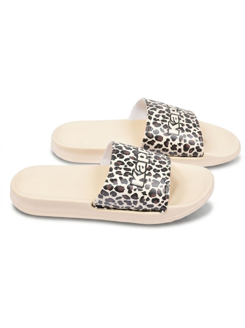 Ciabatte Donna Piscina Glitter Glossy Leopardo KAPPA Marrone - Kiabi