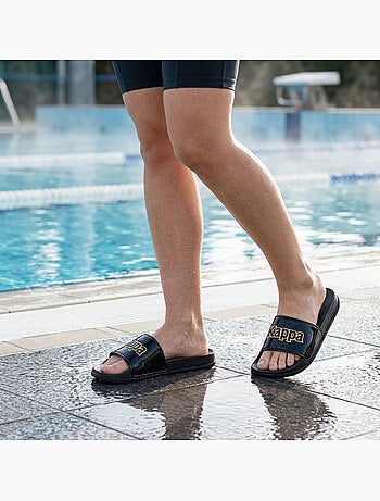 Ciabatte Donna Piscina Glitter Glossy Leopardo KAPPA