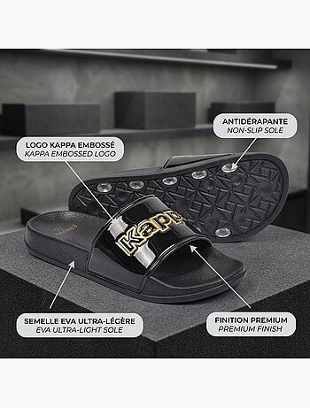 Ciabatte Donna Piscina Glitter Glossy Leopardo KAPPA