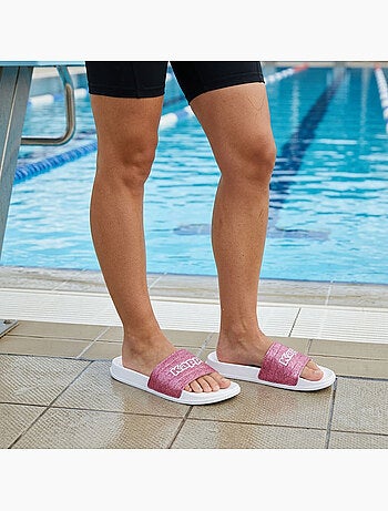 Ciabatte Donna Piscina Glitter Glossy Leopardo KAPPA