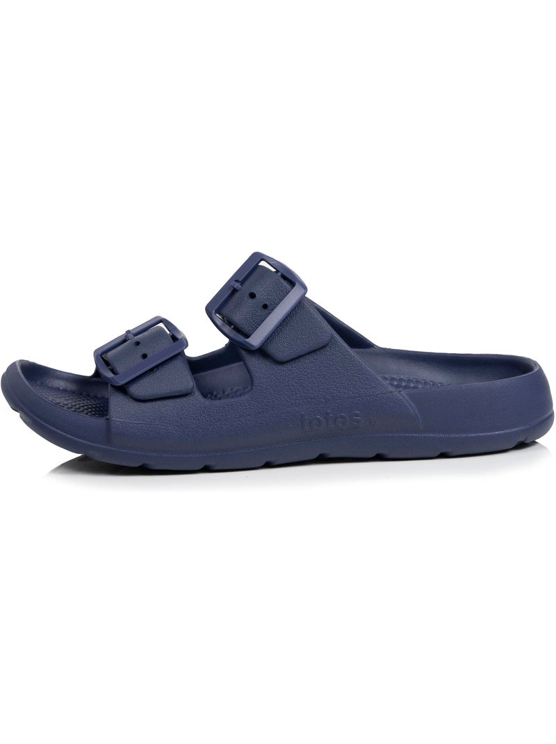 Ciabatte doppio cinturino, suola comoda e leggera, sandalo da spiaggia, sandalo da Blu marino - Kiabi